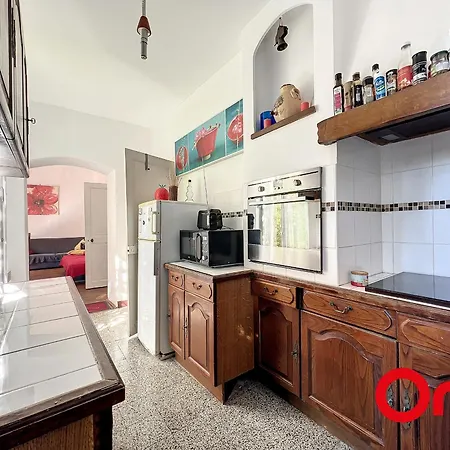 Rez-de-villa De Charme Avec Jardin, Proche Des Plages, Parking Et Wifi Inclus - Fr-1-647-28 מנטון